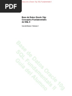 Download Base de Datos Oracle 10g Conceptos Fundamentales de SQL II by Diego Torres Valencia SN52351069 doc pdf