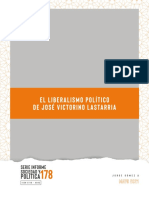 El Liberalismo Político de José Victorino Lastarria Jorge Gómez Arismendi