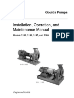 Installation, Operation, and Maintenance Manual: Goulds Pumps