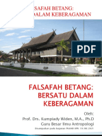 Falsafah Betang - Bersatu Dalam Keberagaman