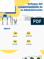 02 Enfoque Del Comportamiento de La Administración