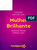 Ebook - 3 Passos para Ser Uma Mulher Brilhante