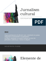 Jurnalism Cultural