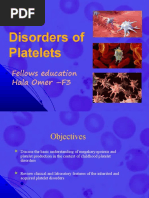 Qualitative Platelet Disorders Overview | PDF | Platelet | Coagulation