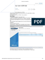 Create Your Own VSAN Lab