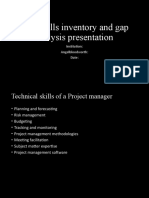 The Skills Inventory and Gap Analysis Presentation: Institution: Angelbloodworth: Date