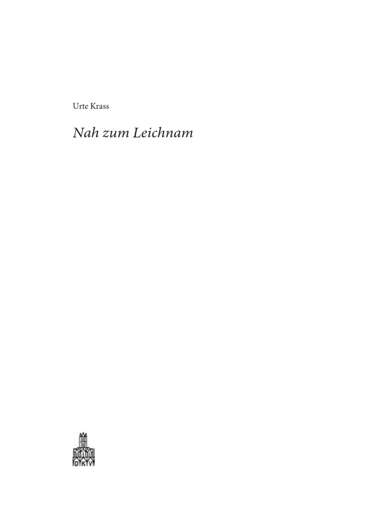 Nah Zum Leichnam Bilder Neuer Heiliger I | PDF
