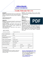 Adsorbents: Zeo-Tec Zeolite Molecular Sieve 4A