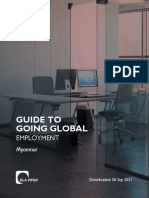 DLA Piper Guide To Going Global Employment Myanmar