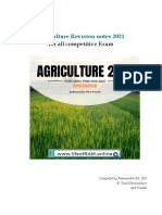 Agriculture 2021 For UPSC
