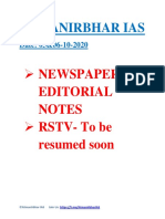 Atmanirbhar Ias: Newspaper