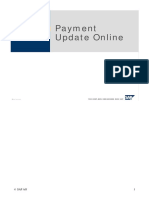 Payment Update Online: Sap Ag 1