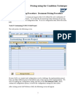 Configure Pricing Procedure Determination for Customer