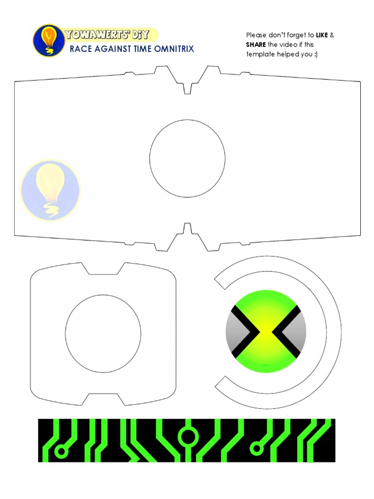 Yowawerts Race Against Time Omnitrix | PDF