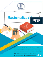 Racionalizacion