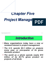 Chapter Five Project Management