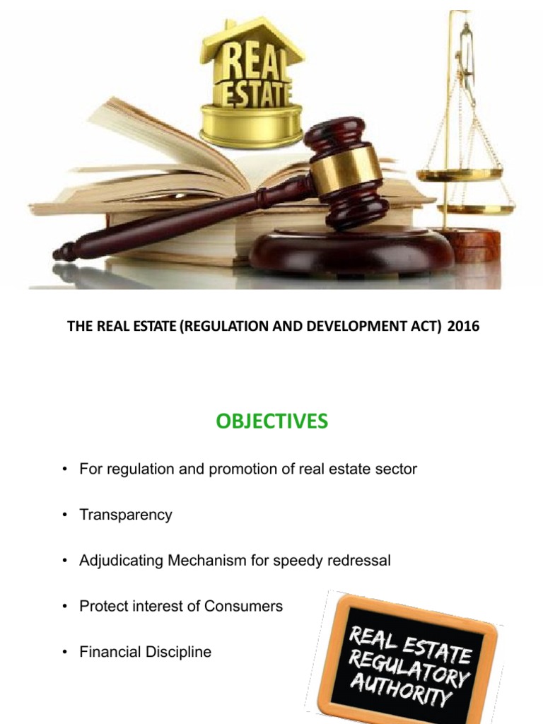 Real Estate Act 2016 PDF Common Law Justice