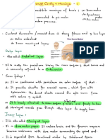 Cranial Cavity - Meninges