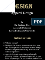 Apparel Design: by Dr. Santanu Das Associate Professor Rabindra Bharati University