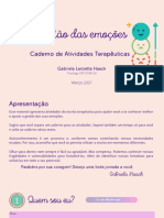 Gestão Das Emoções Caderno de Atividades