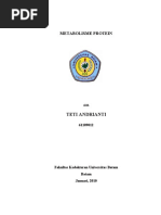 Download Metabolisme PROTEIN by Teti Andrianti SN52354090 doc pdf