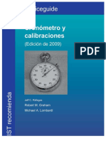 PDF Calibracion de Cronomeros Nist en Espaol