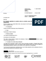 Letter From Govt Legal Dept Leigh Day 231015