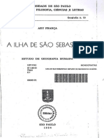 A ocupação humana da Ilha de São Sebastião: um estudo de geografia histórica