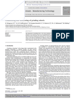 Conditioning and Monitoring of Grinding Wheels