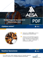 Gestión Integral en Operaciones Mineras Aesa - Expoarcon I