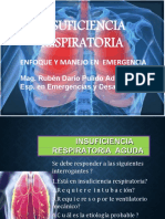 Clase de INSUFICIENCIA RESPIRATORIA AGUDA Especialidad Emergencia 3.07.21