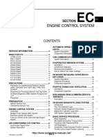 Nissan Car Fault Codes DTC