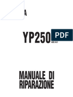 Yamaha Majesty Manuale Officina 2003 YP250