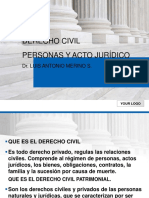 Derecho Civil. P y A J