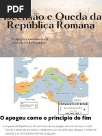 Ascensão e Queda Da República Romana