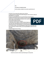 Informe Excavación de Calicata