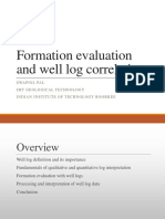 Formation Evalution and Well Log Correlation
