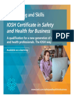 l3 Delegate Brochure Iosh Elearning