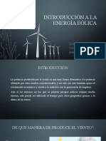 Introducción A La Energía Eólica