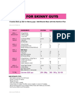 Diet for Skinny Guys by Guru Mann