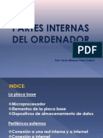 Partes Internas del Ordenador