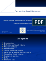 1.PRESENTATION Gestion d_un service d_audit_2