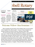 Rotary newsletter Mar 29 2011