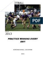 2013 Final Scorpions FOOTBALL - OFFENSIVE PLAYBOOK - Revised