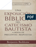 Digital - Una Exposición Bíblica Del Catecismo Bautista - Beddome
