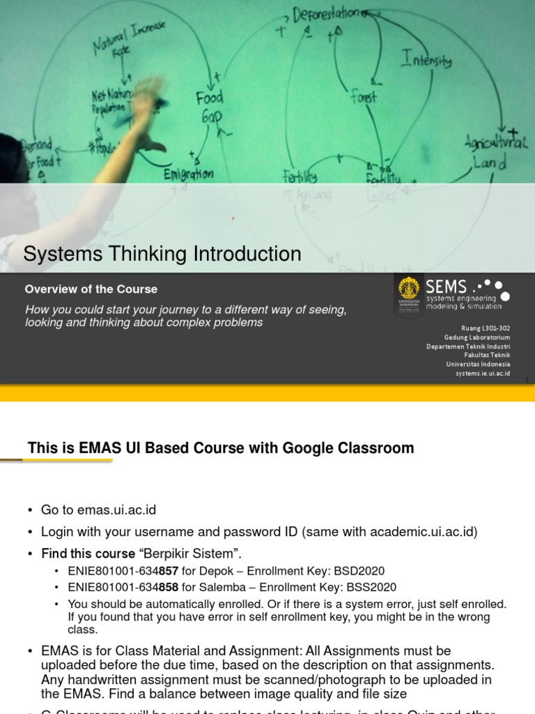 Systems Thinking Course Overview | PDF | Analysis | System