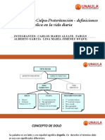 Dolo Culpa y Preteritencion
