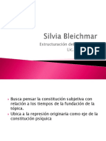 Silvia Bleichmar - Estructuración Del Psiquismo