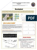 Síntesis de feromonas de polilla del gusano de seda y su detección por insectos