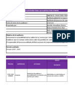 Programa de auditoria ctas x cobrar